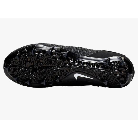 Nike Alpha Menace Elite 2 Black Football Cleats Men's Size 10 (AO3374-001) - Picture 6 of 6